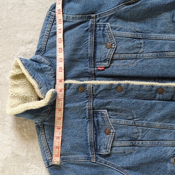 LEVI ORIGINAL SHERPA TRUCKER JACKET - Picture 5 of 8